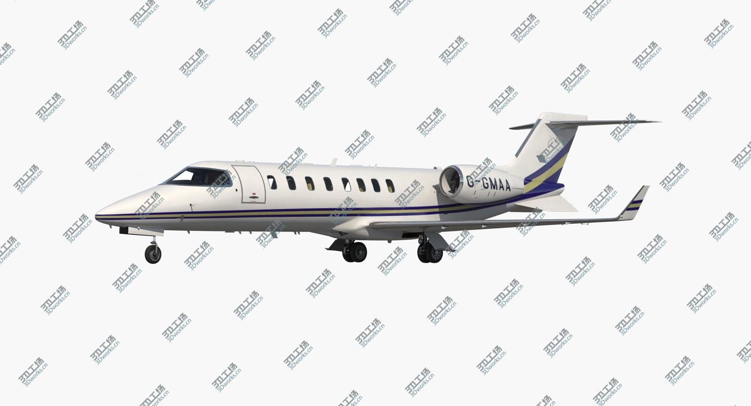 images/goods_img/202105071/3D Business Jet Bombardier Learjet 45/3.jpg
